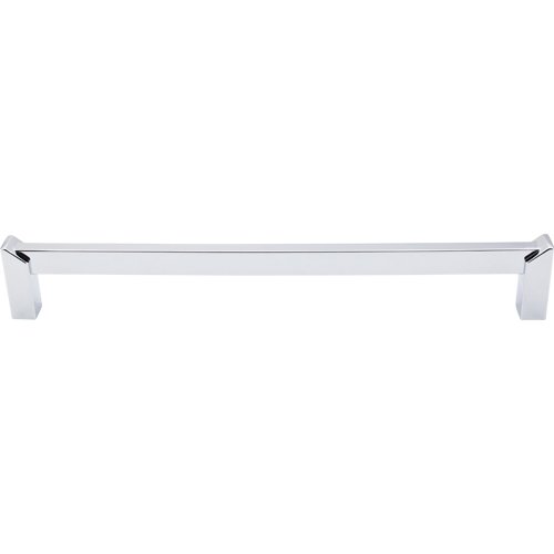 12" Centers Meadows Edge Square Appliance Pull in Polished Chrome