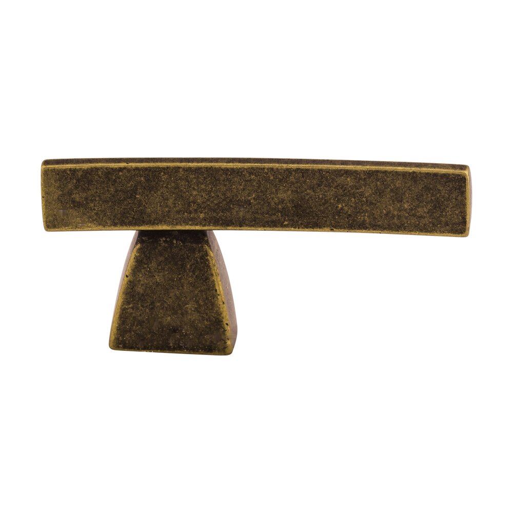 Arched 2 1/2" Long Bar Knob in German Bronze