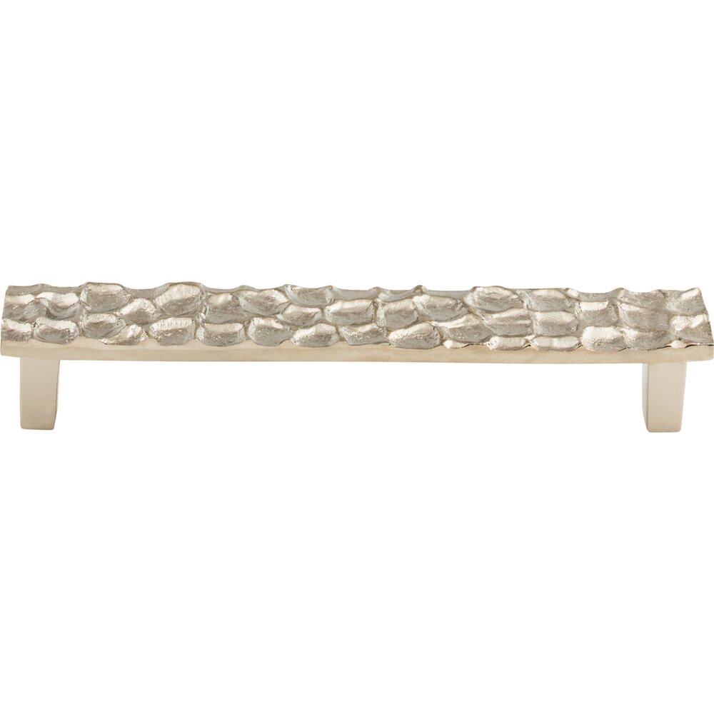 Cobblestone 6 5/16" Centers Bar Pull in Polished Nickel