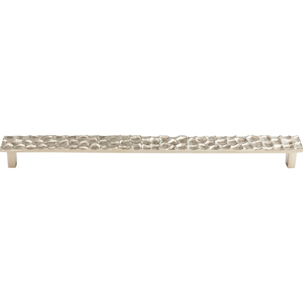 Cobblestone 12 9/16" Centers Bar Pull in Polished Nickel