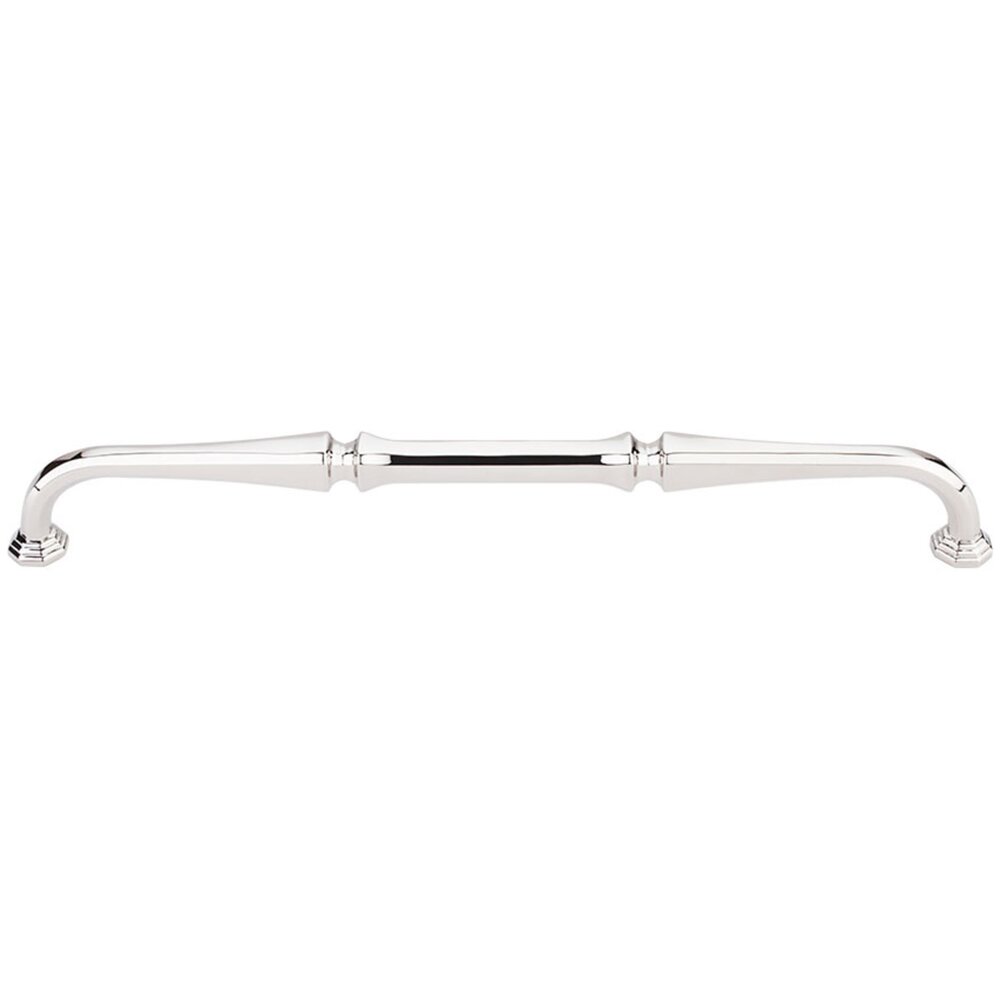 Chalet 9" Centers Arch Pull in Polished Nickel