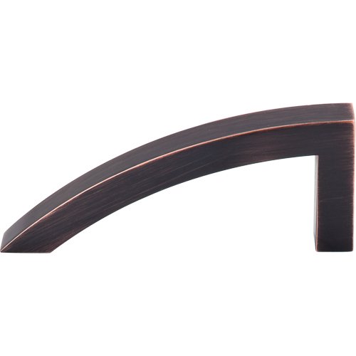 Sloped 3 7/8" Centers Bar Pull in Tuscan Bronze