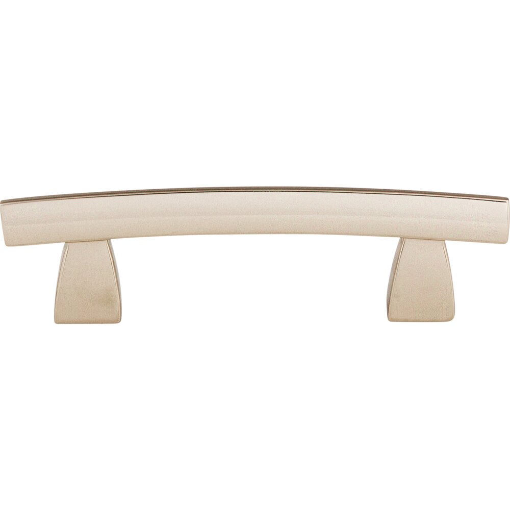 Arched 3" Centers Arch Pull in Polished Nickel