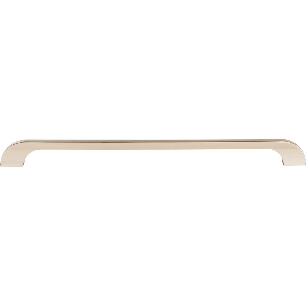 Neo 12" Centers Bar Pull in Polished Nickel