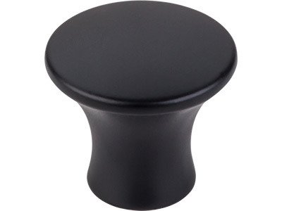 Oculus 1 1/8" Diameter Mushroom Knob in Flat Black