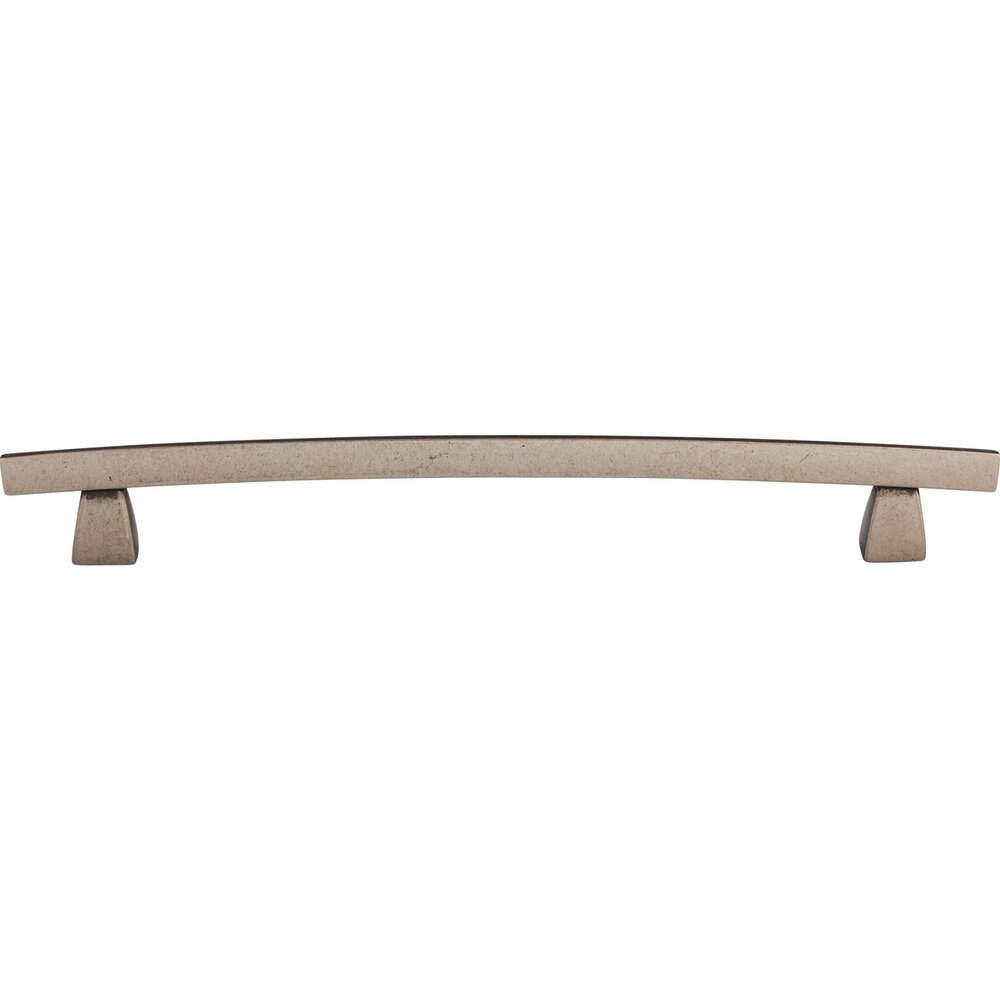 Arched 8" Centers Arch Pull in Pewter Antique