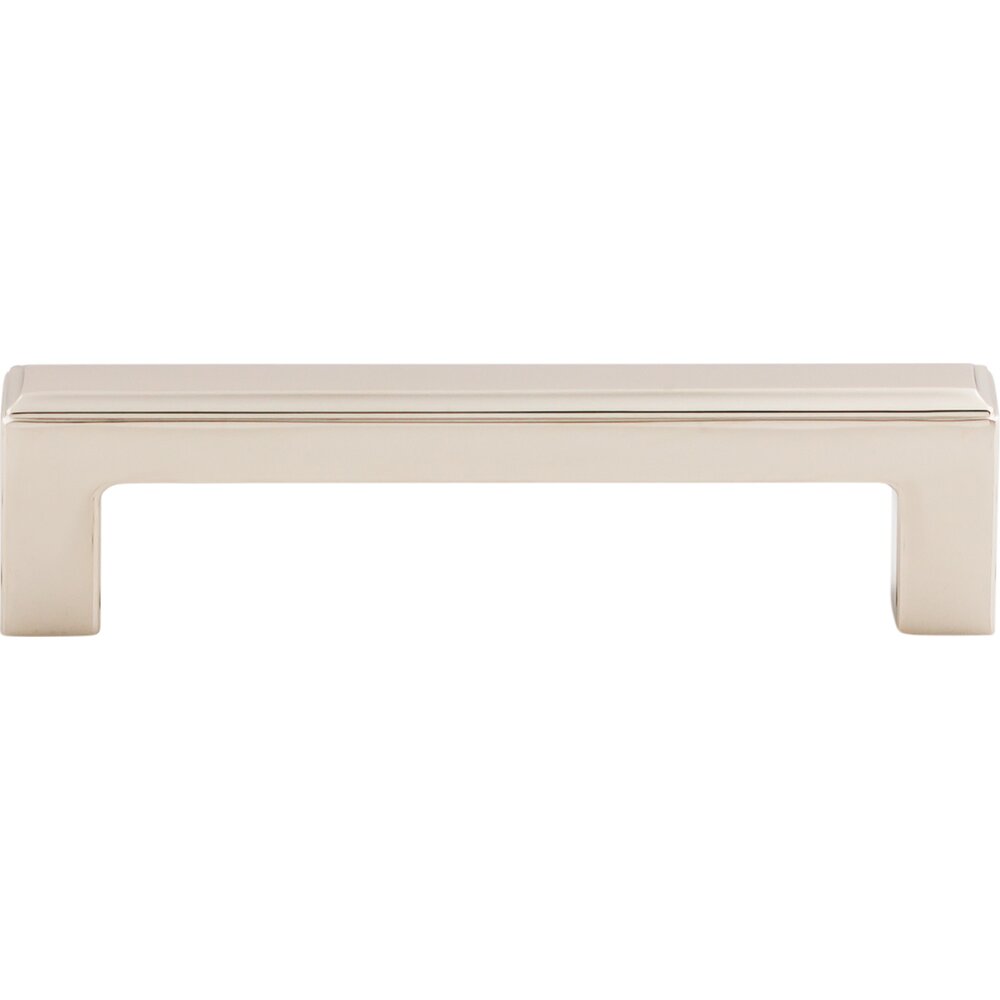 Podium 3 3/4" Centers Bar Pull in Polished Nickel