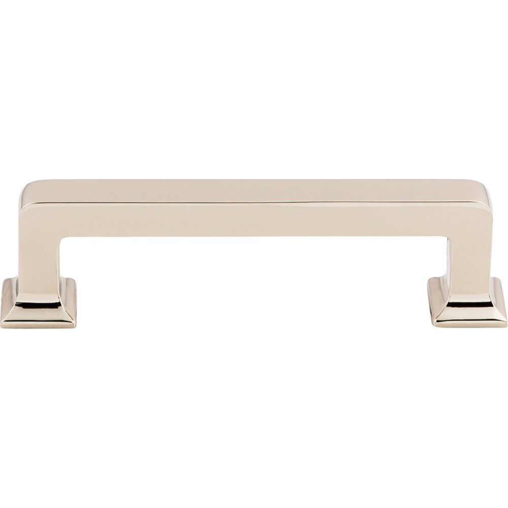 Ascendra 3 3/4" Centers Bar Pull in Polished Nickel