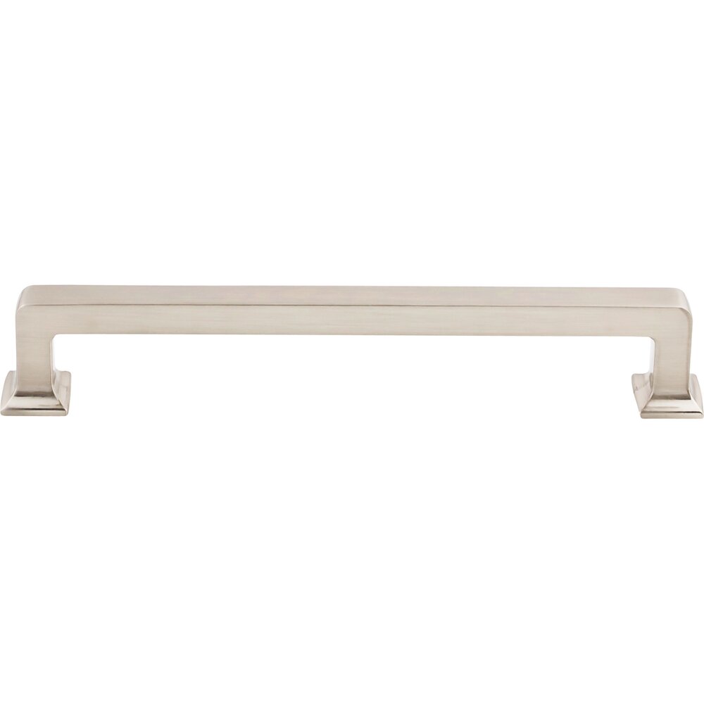 Ascendra 6 5/16" Centers Bar Pull in Brushed Satin Nickel