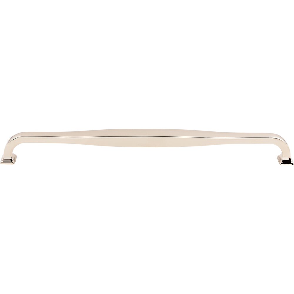 Contour 12" Centers Bar Pull in Polished Nickel