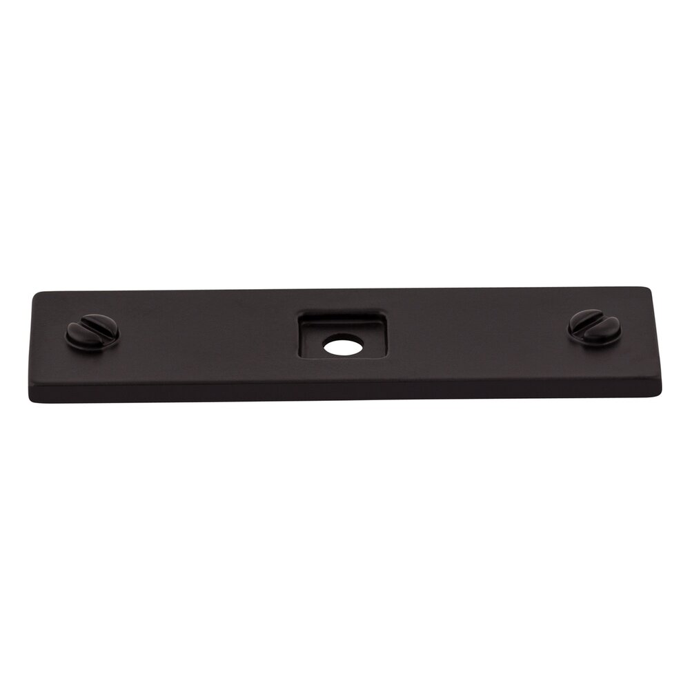 Channing 3" Knob Backplate in Flat Black