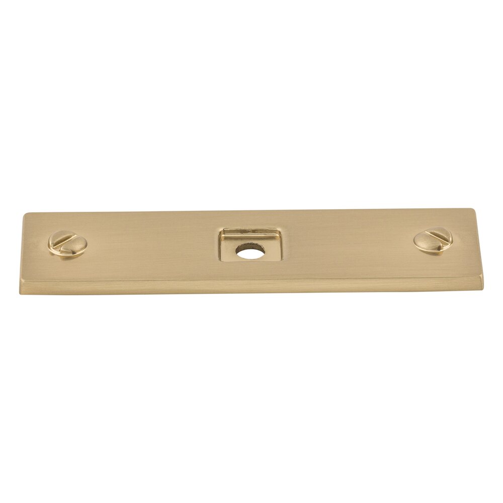 Channing 3" Knob Backplate in Honey Bronze