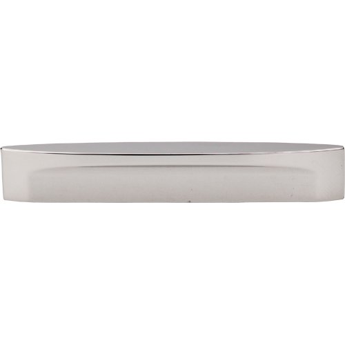 3" (76mm),5" (128mm) Centers Long Oval Slot Handle in Polished Nickel