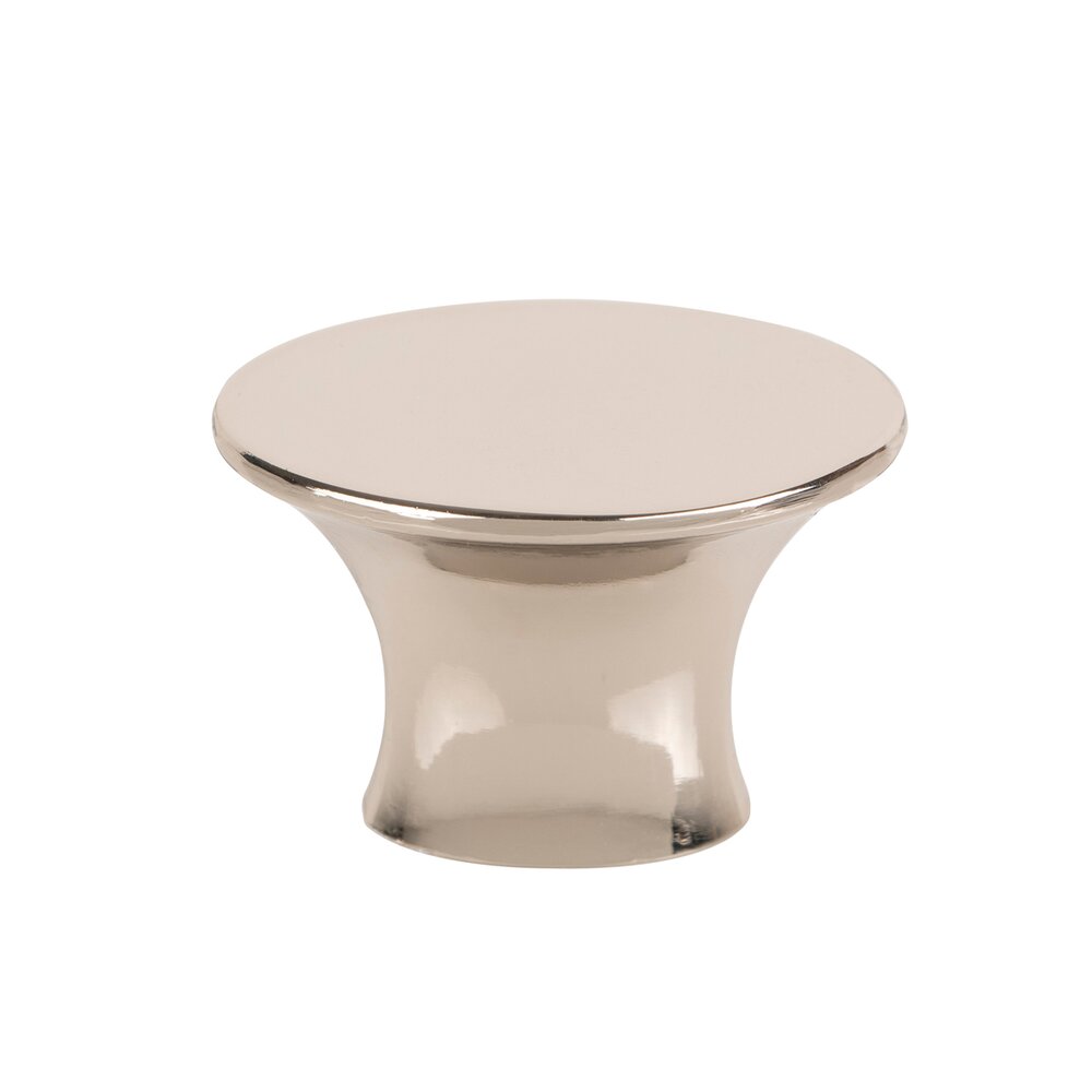 Edgewater 1 5/16" Long Oval Knob in Polished Nickel