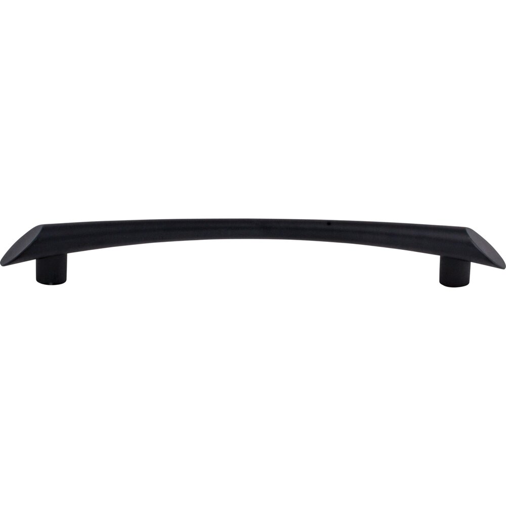 Edgewater 6 5/16" Centers Arch Pull in Flat Black