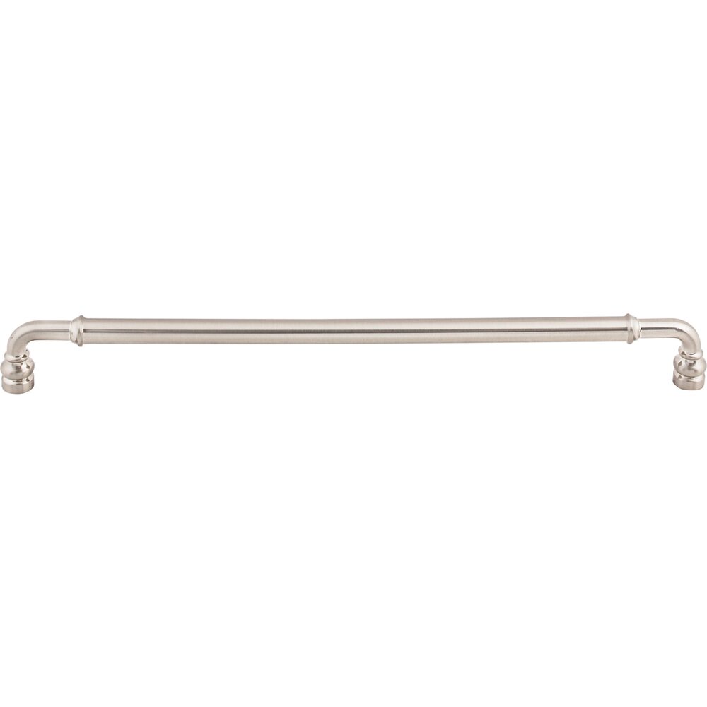 Brixton 12" Centers Bar Pull in Brushed Satin Nickel