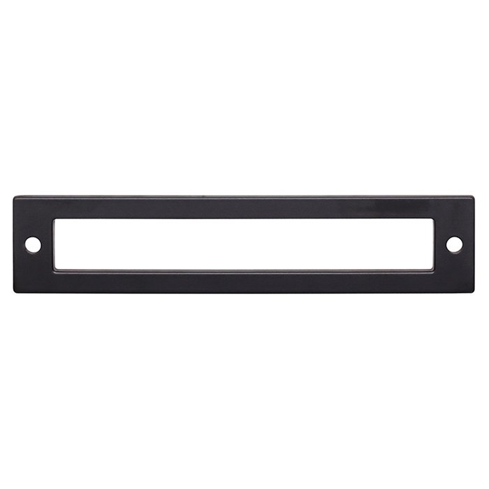 Hollin 5 1/16" Centers Pull Backplate in Flat Black