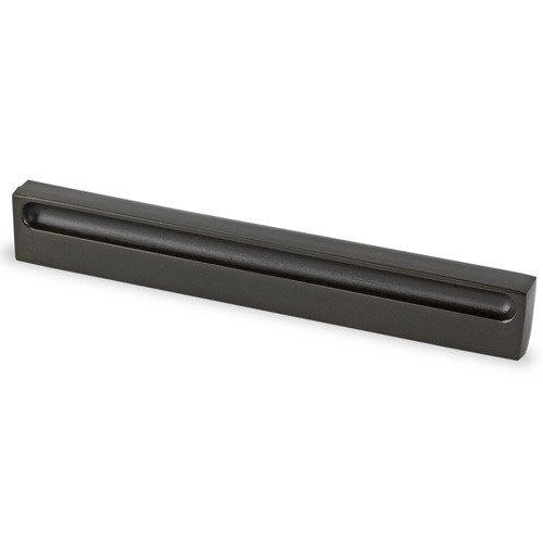 5" Centers Ruler Pull in Brushed Oil Rubbed Bronze