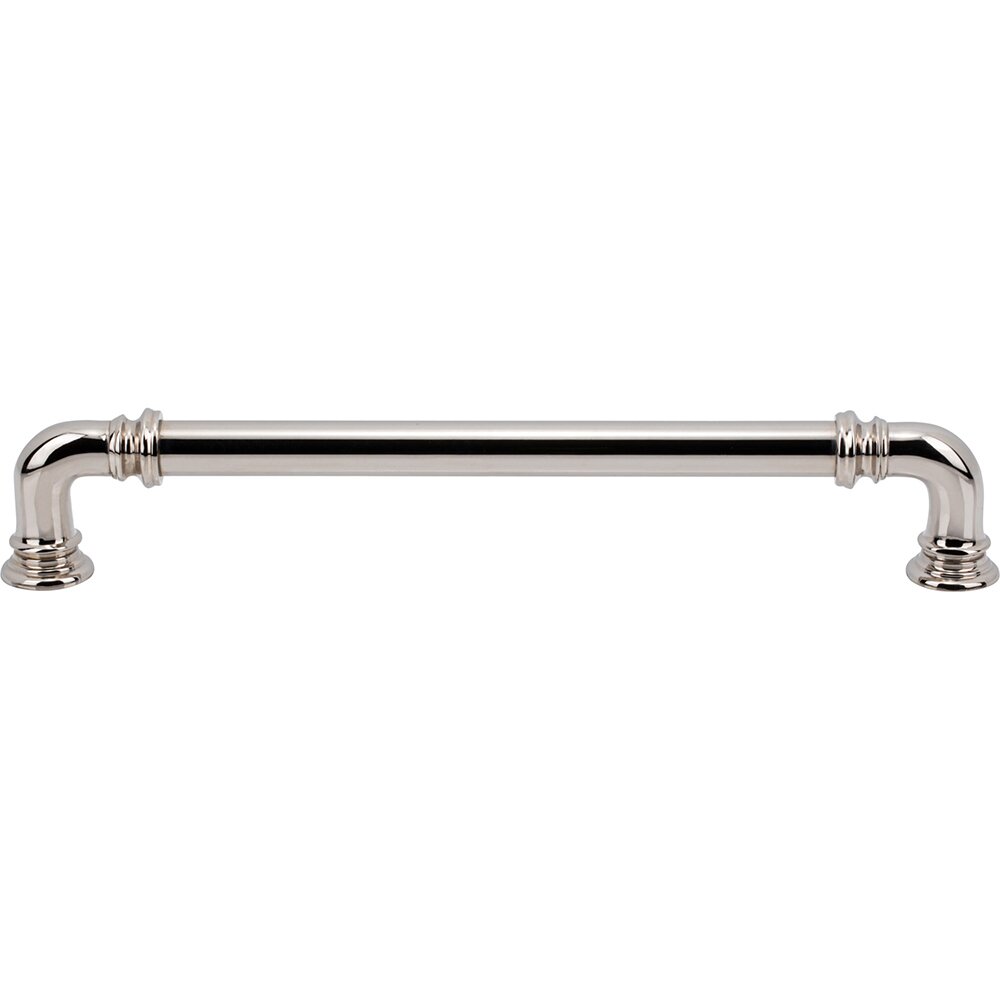 7" Centers D Handle in Polished Nickel