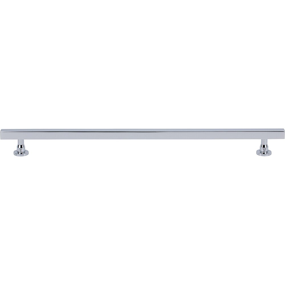 12" Centers Square Bar Pull in Polished Chrome