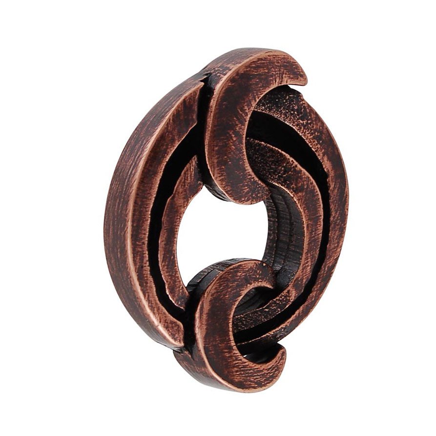 Link Knob in Antique Copper