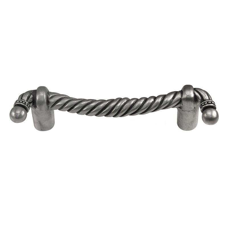 Twisted Rope Handle - 76mm in Antique Nickel