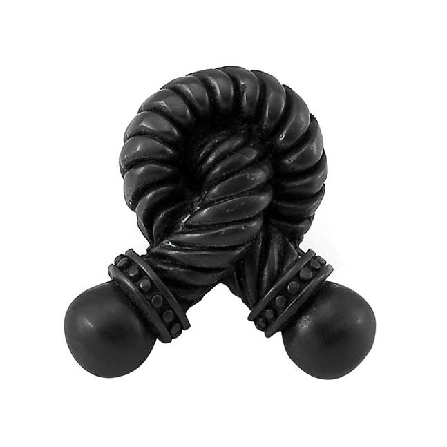 Small Twisted Rope Knob in Oil Rubbed Bronze