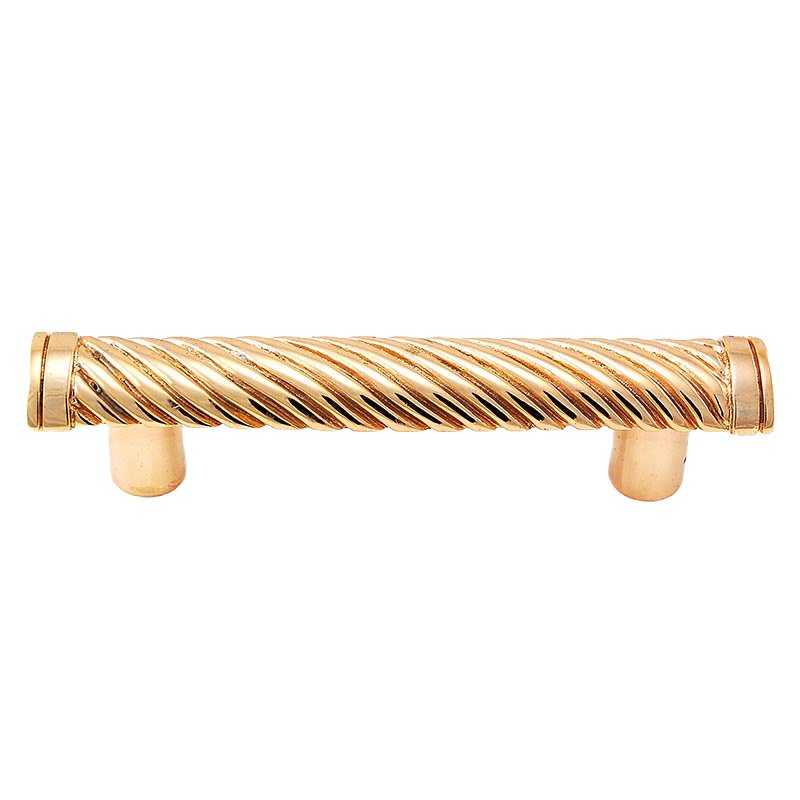 Handle - 76mm in Polished Gold