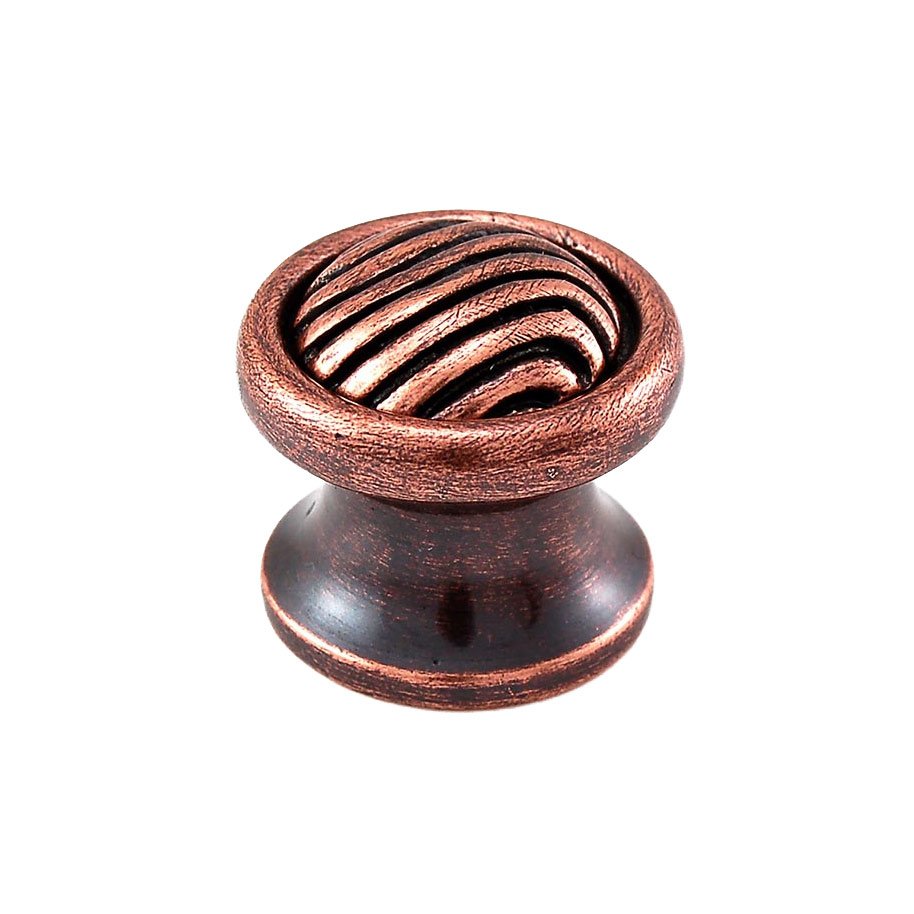 Small Knob in Antique Copper