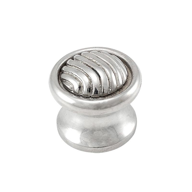 Small Knob in Polished Silver