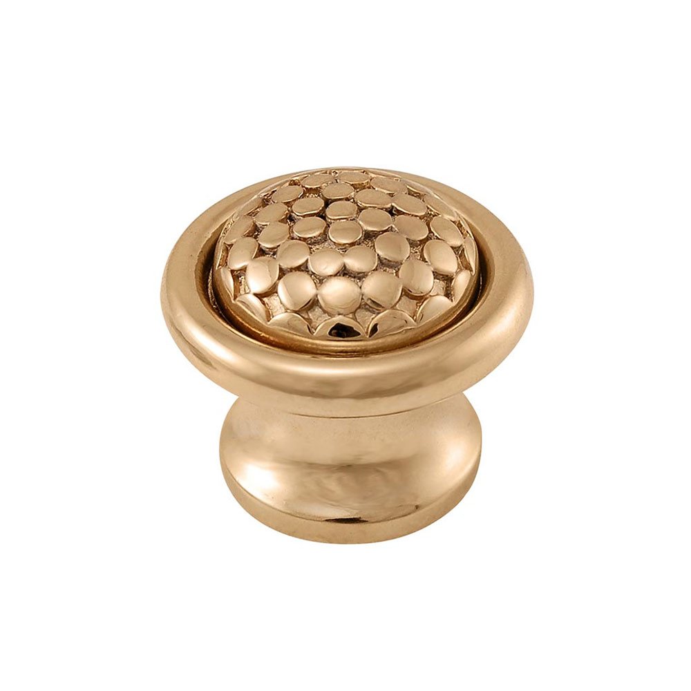Large Knob 1 1/4" in Polished Gold