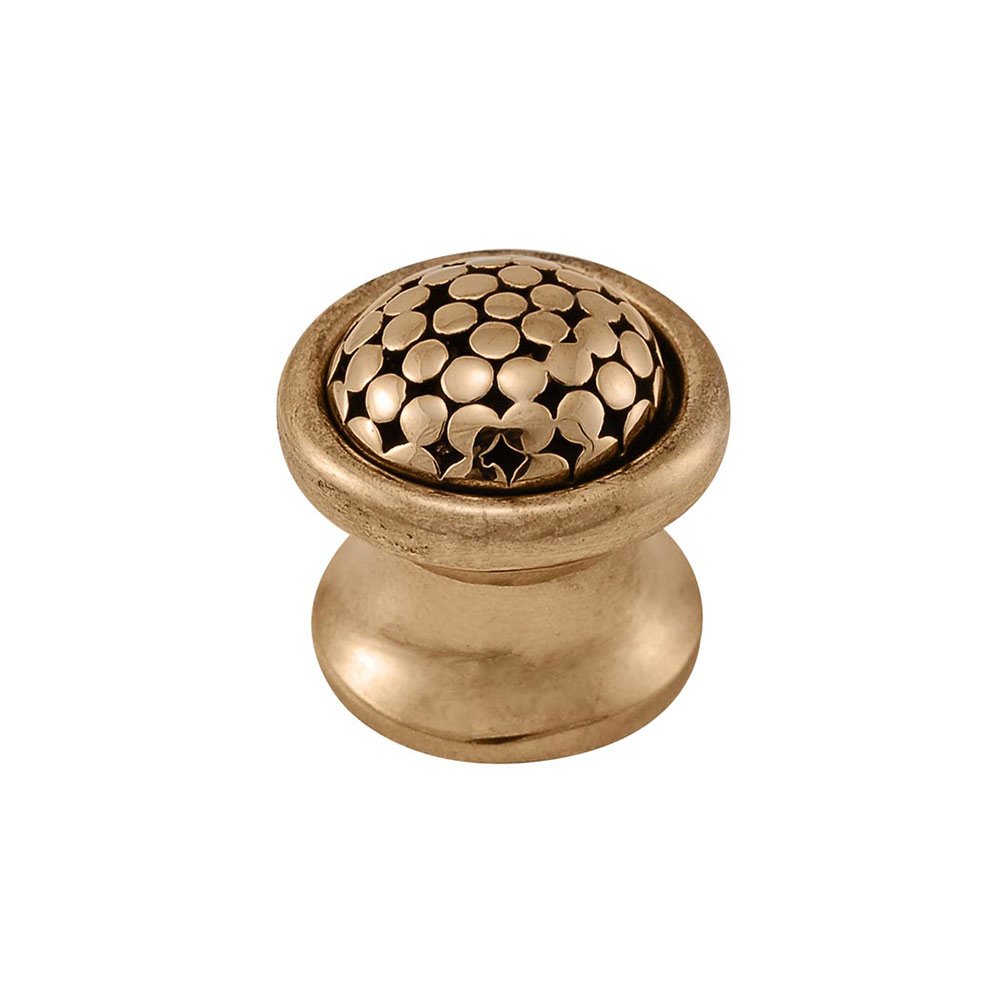 Small Knob 1" in Antique Gold
