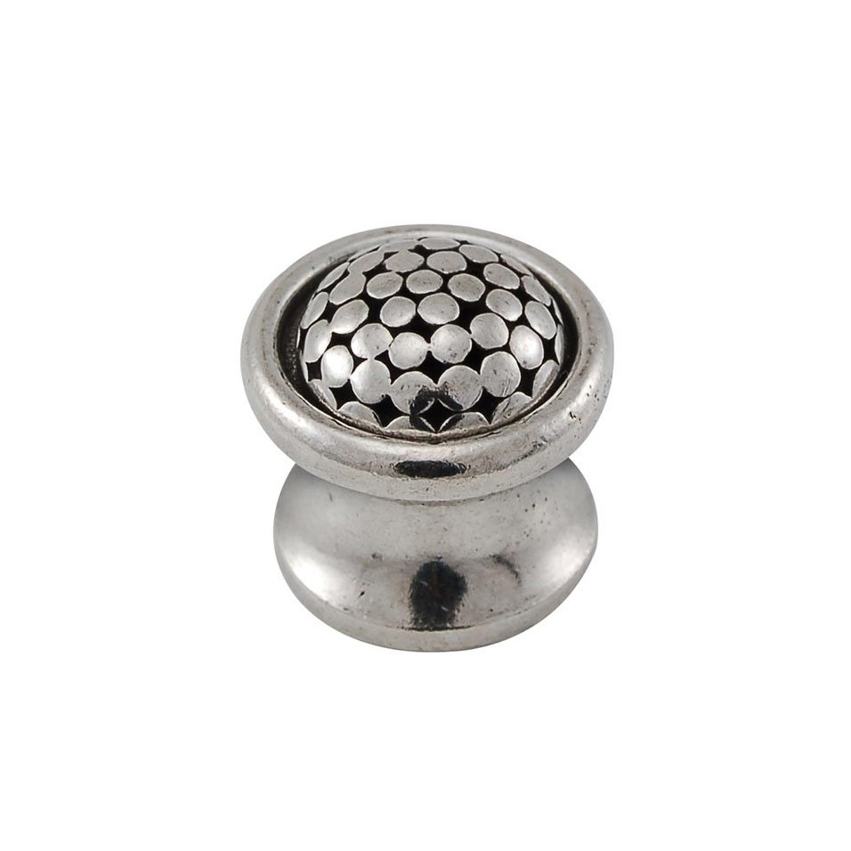 Small Knob 1" in Vintage Pewter