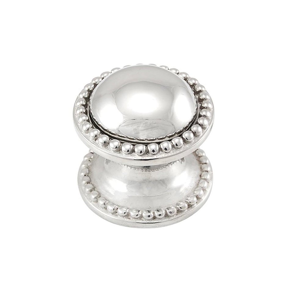 Large Knob 1 1/4" in Polished Silver