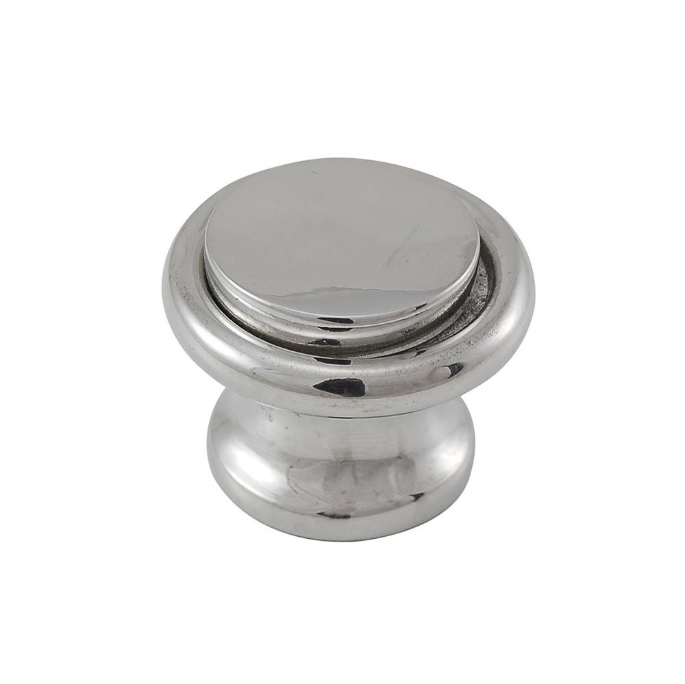 Large Knob 1 1/4" in Polished Silver