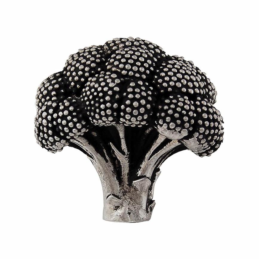 Broccoli Knob in Antique Nickel