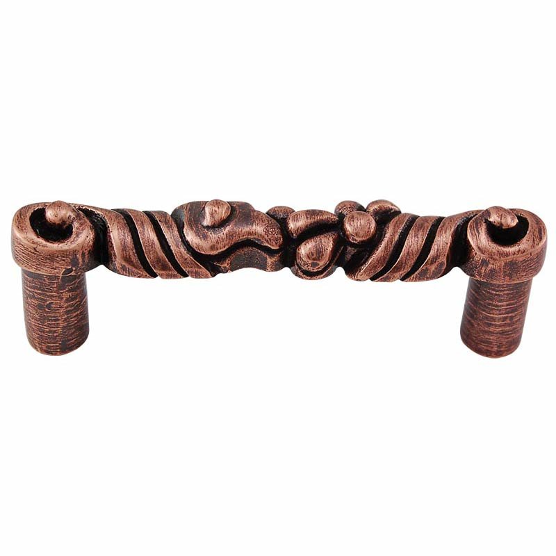 Abstract Handle 76mm in Antique Copper