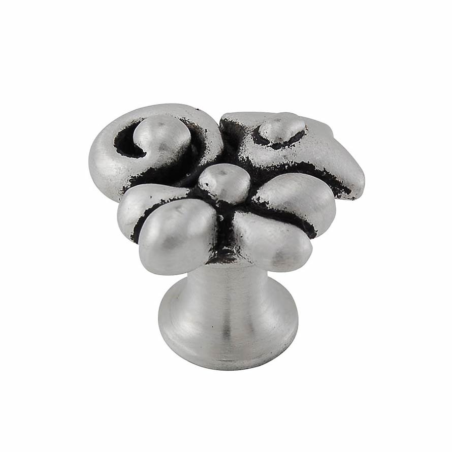 Abstract Knob in Antique Nickel
