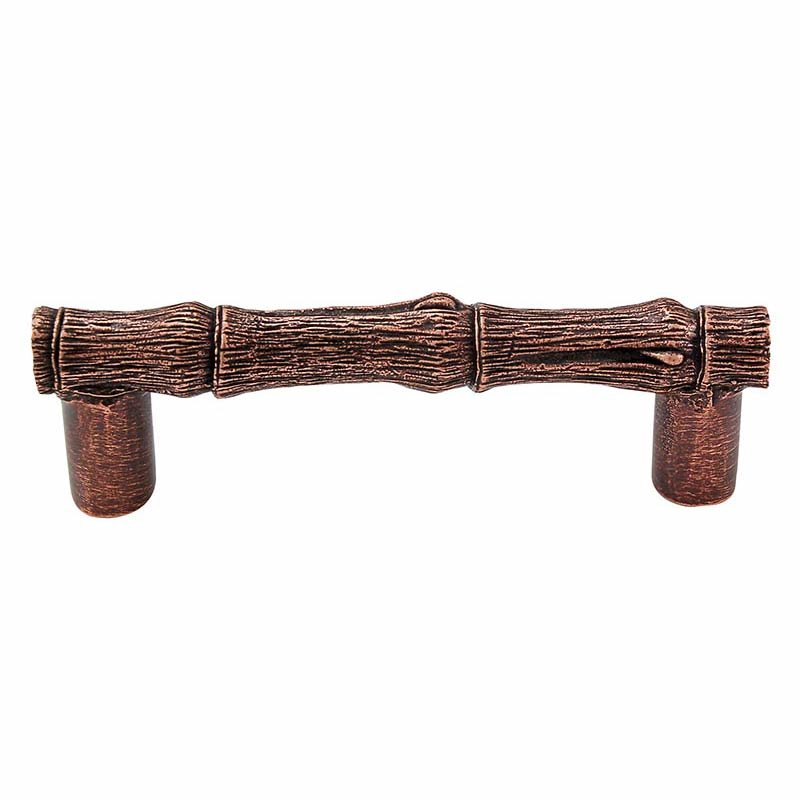Bamboo Handle 76mm in Antique Copper