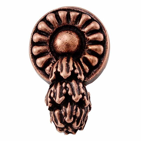 Small Tassel Knob in Antique Copper