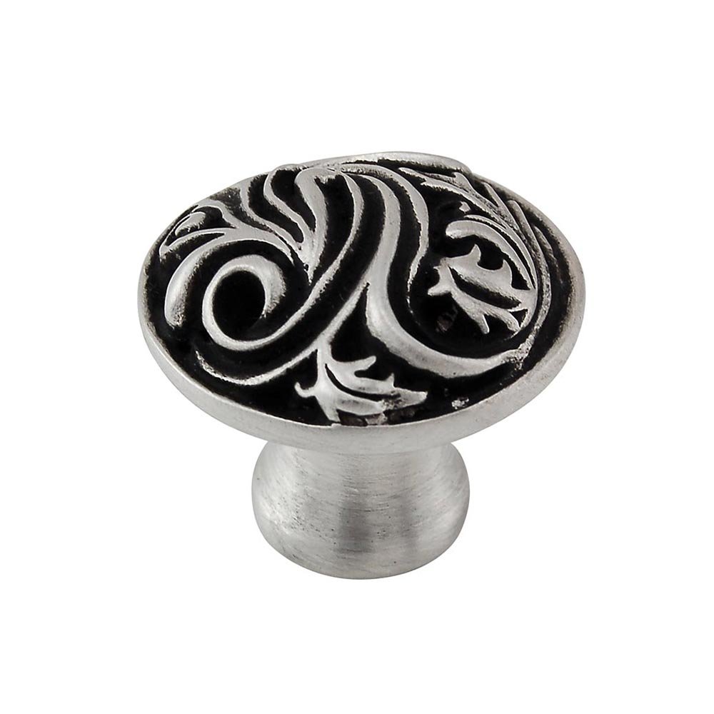 1 1/4" Small Base Knob in Antique Nickel
