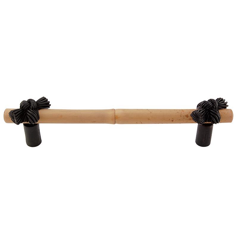 5" Centers Bamboo Knot Pull in Oil Rubbed Bronze