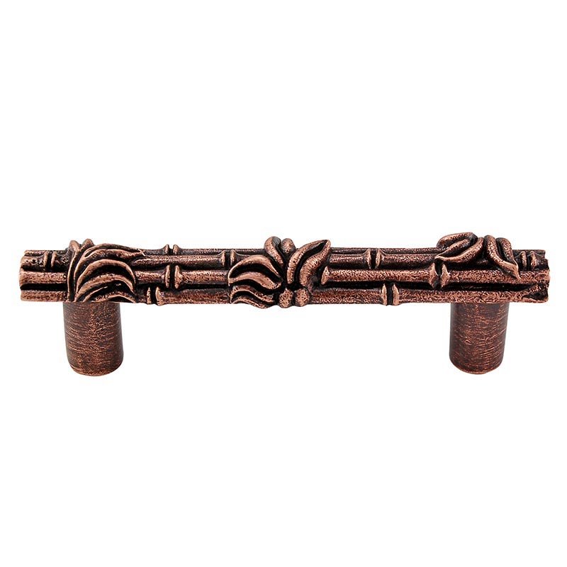 Bundled Bamboo Handle 76mm in Antique Copper