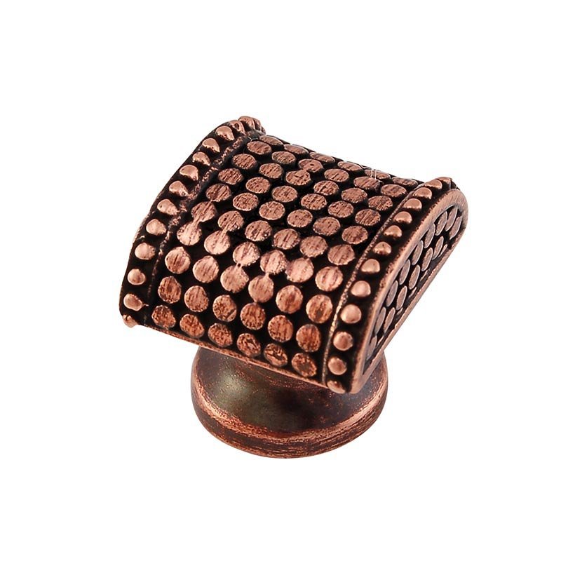 Small Spotted Knob in Antique Copper