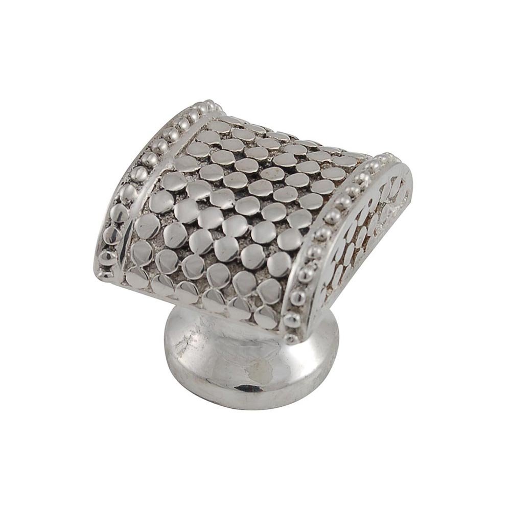 Small Spotted Knob in Polished Silver