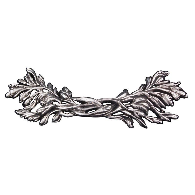 3" Centers Branches Pull in Antique Silver