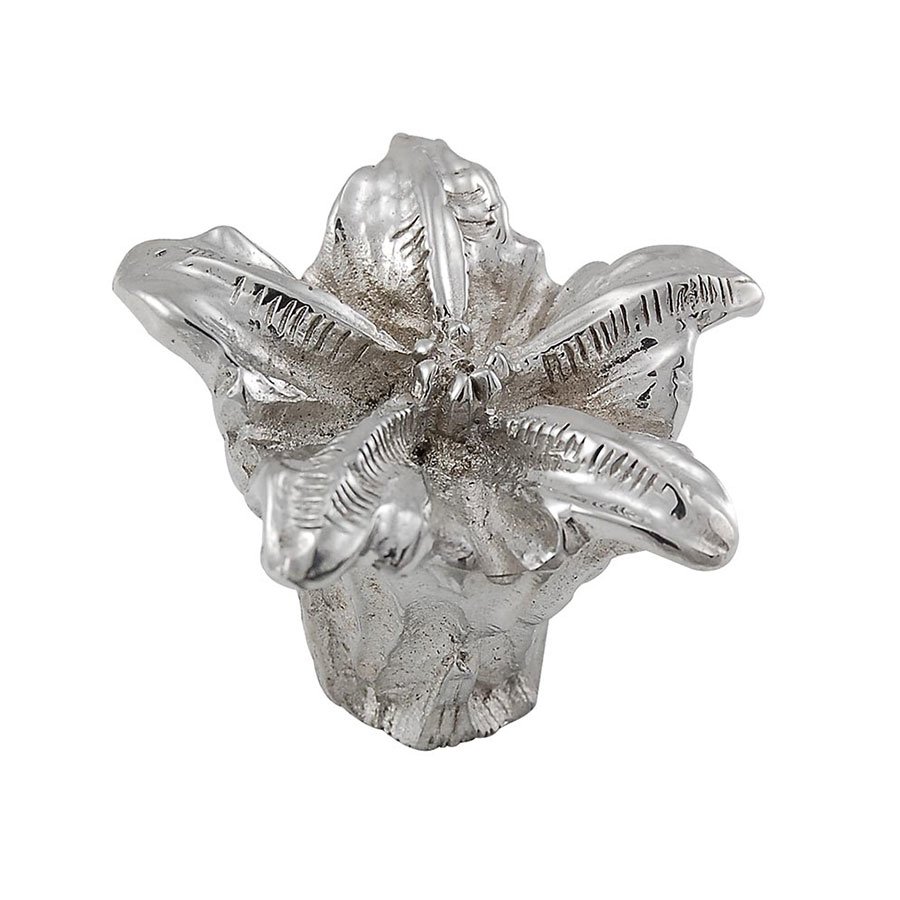 1 1/2" Lily Knob in Polished Silver