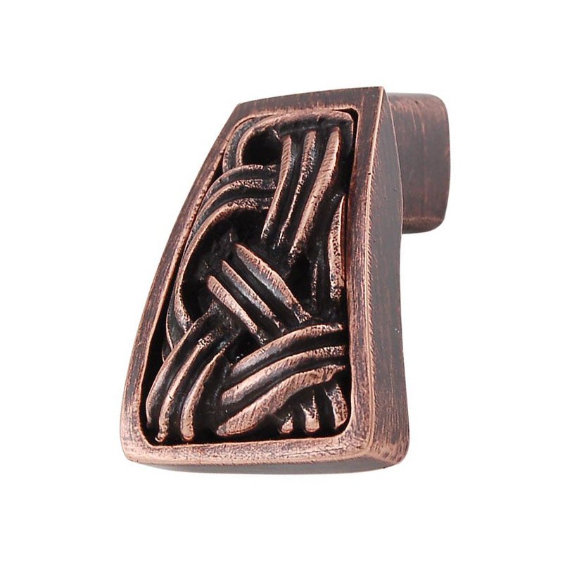 Linking Lines Finger Pull in Antique Copper