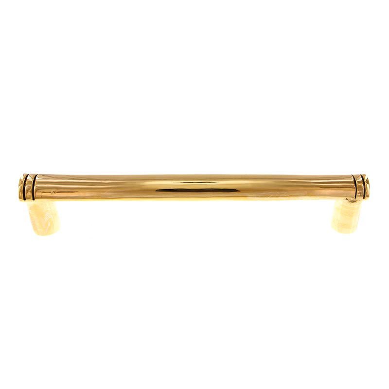 Oversized Subzero Style Pulls Archimedes Handle - 9" Centers in Antique Gold