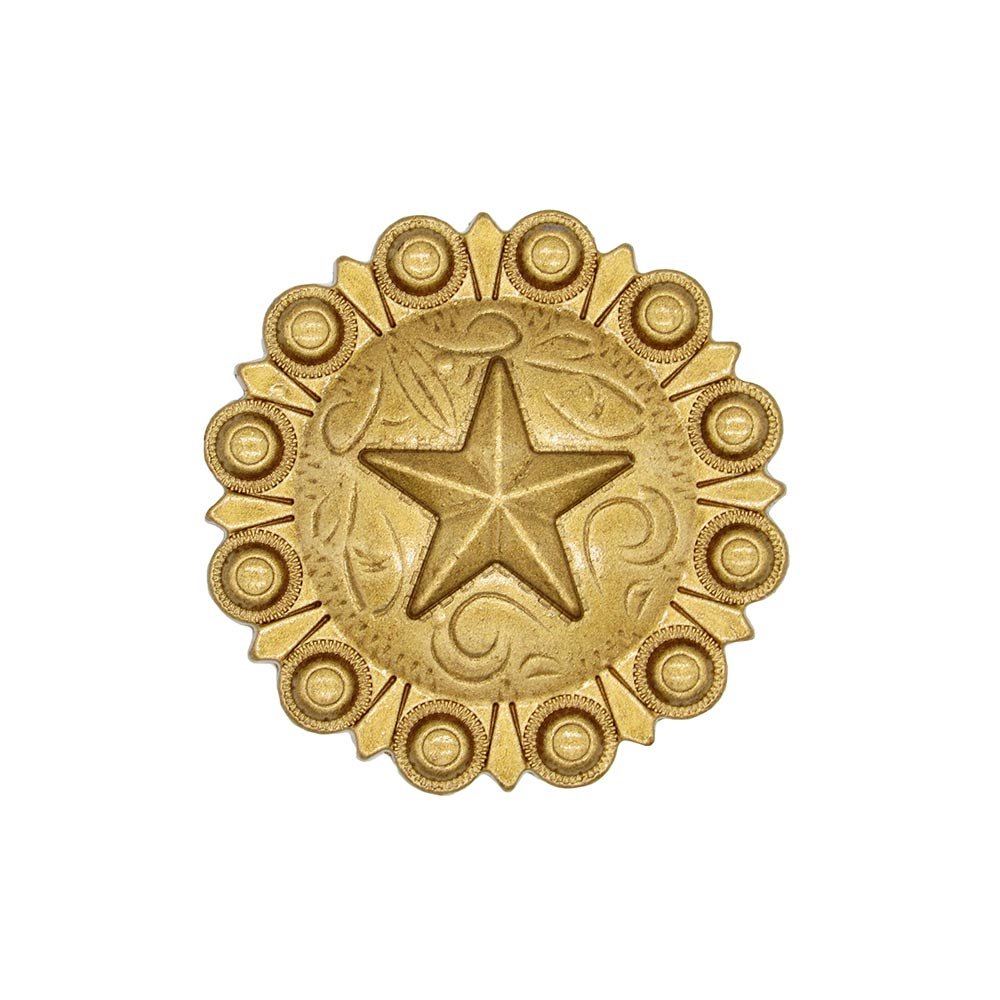 Star Conch Knob Lux Gold